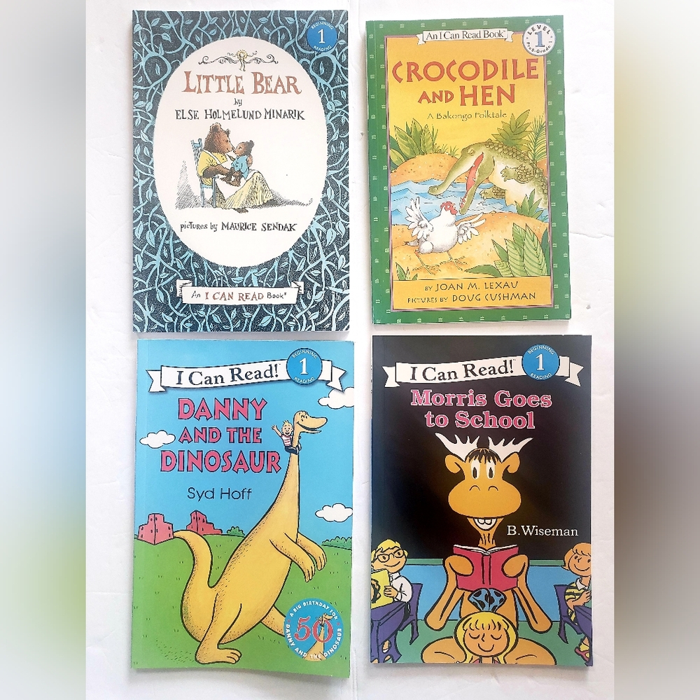 I Can Read! Children's Book Set Of Four!!